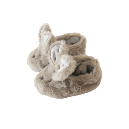 Alimrose Luxe Bunny Booties - Grey