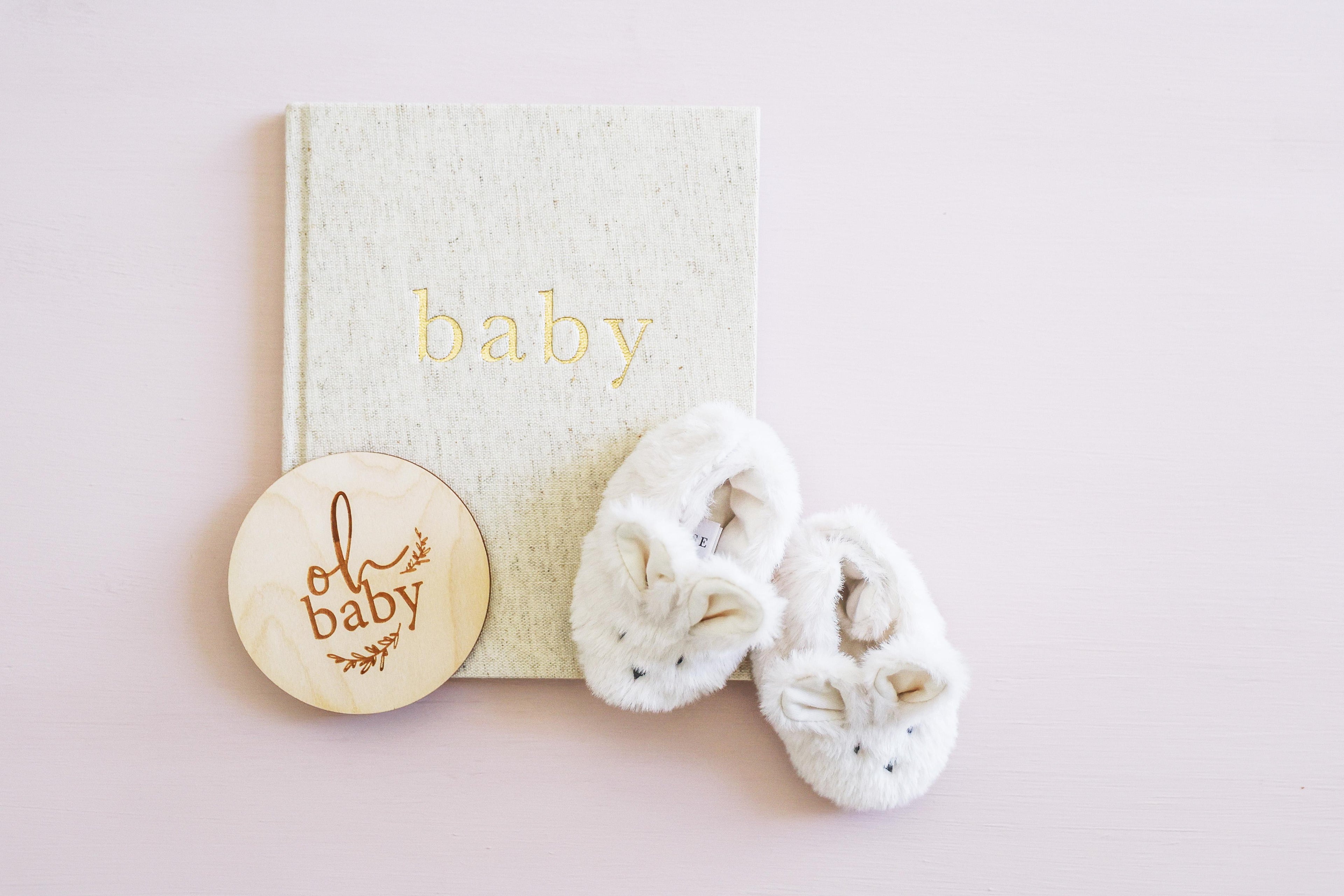Alimrose Luxe Bunny Booties - Ivory