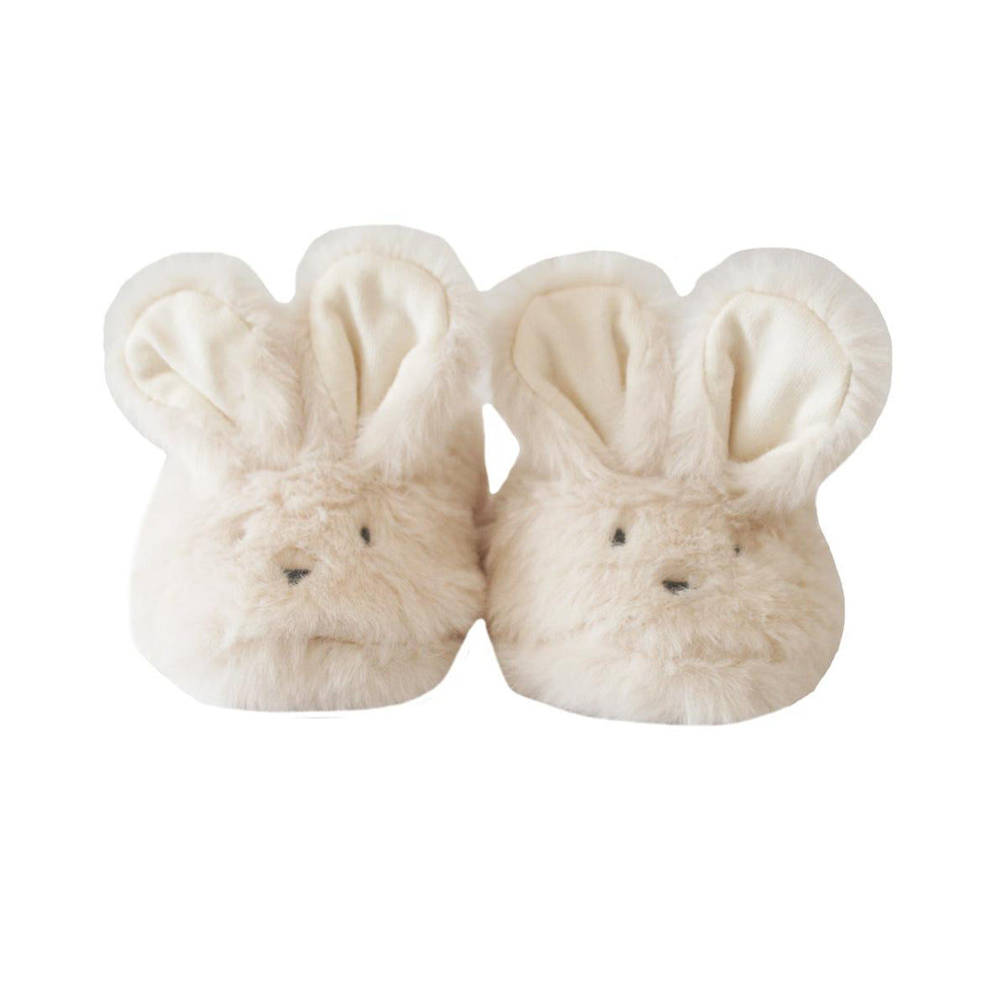 Alimrose Luxe Bunny Booties - Ivory