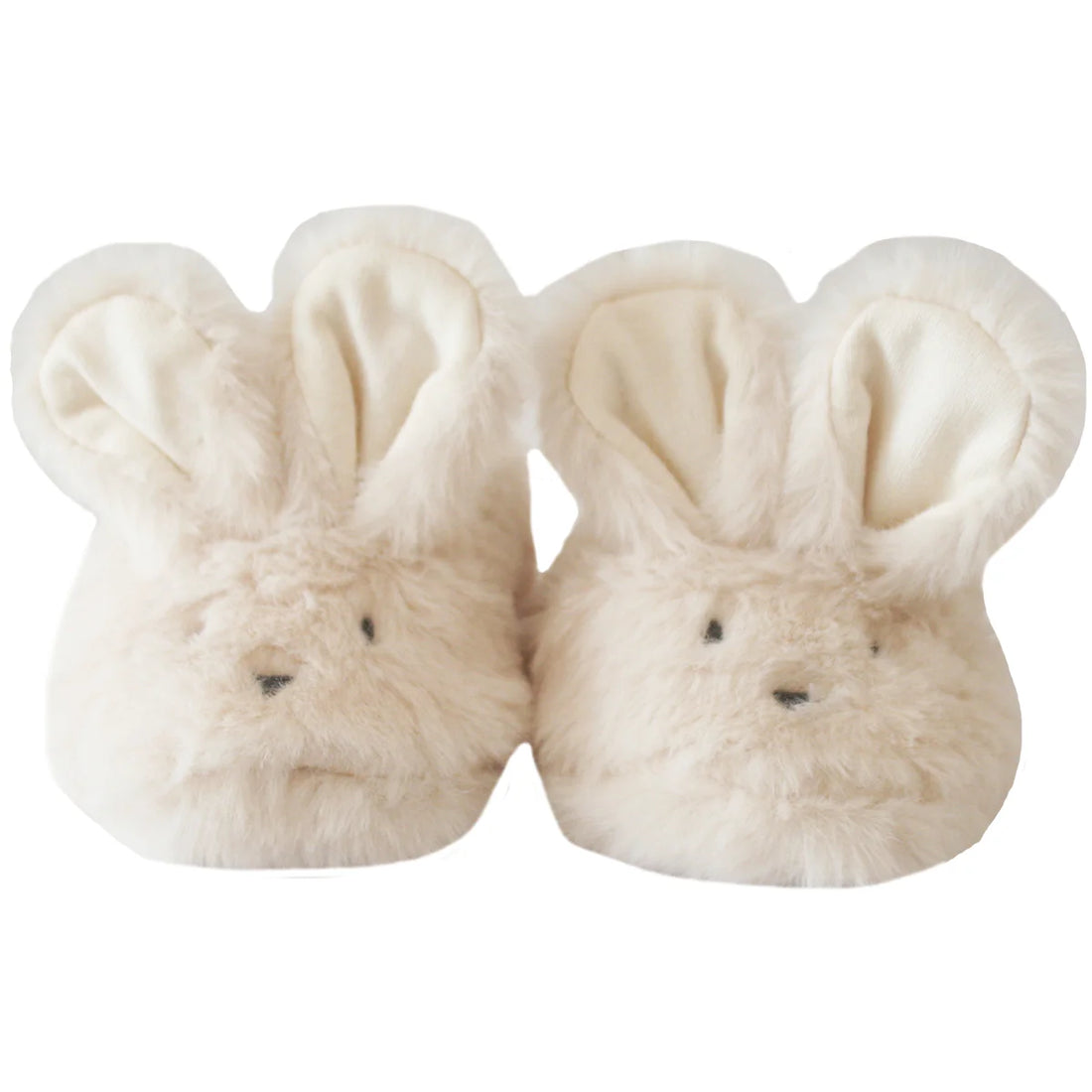 Alimrose Luxe Bunny Booties - Ivory