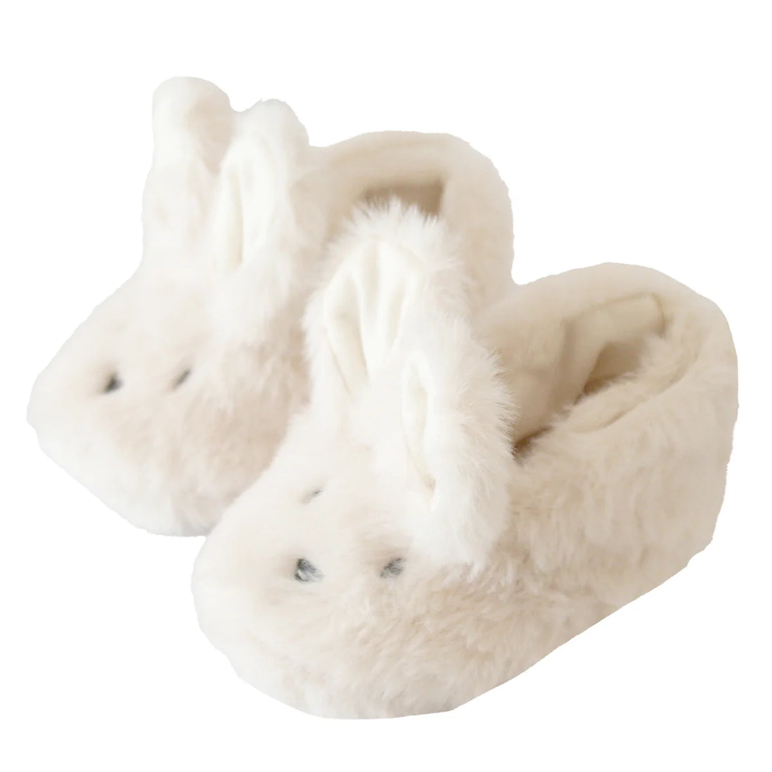 Alimrose Luxe Bunny Booties - Ivory