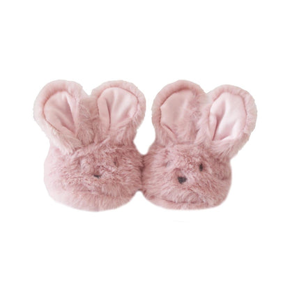 Alimrose Luxe Bunny Booties - Petal