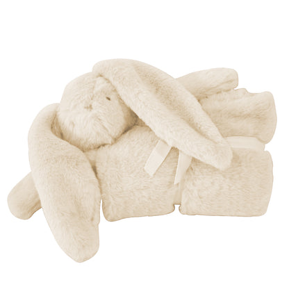 Alimrose Darcey Lovey Blankie - Ivory