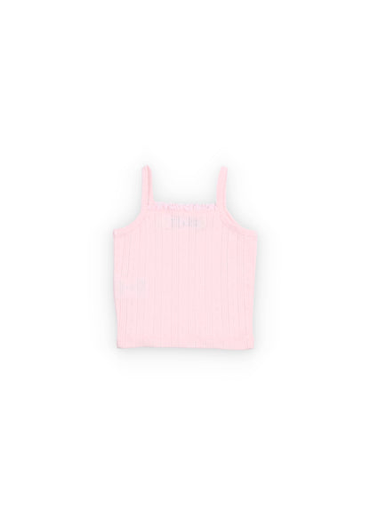 The New Society Nardo Baby Tee - Petal Pink