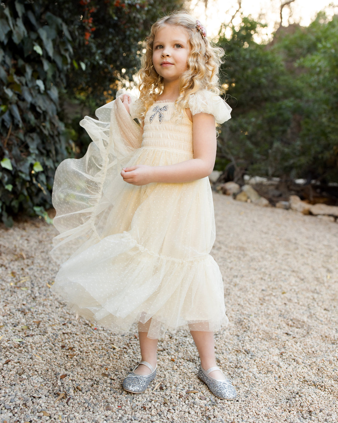 Noralee Clara Dress - Champagne