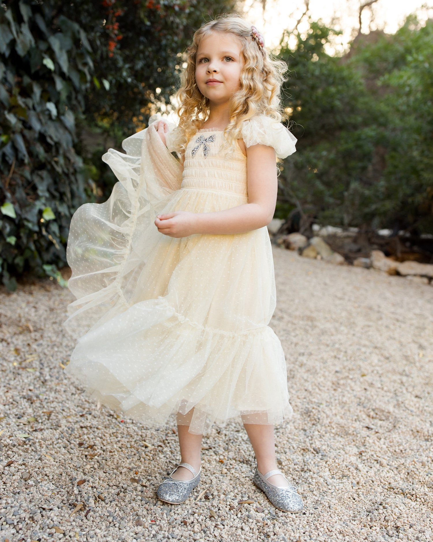 Noralee Clara Dress - Champagne