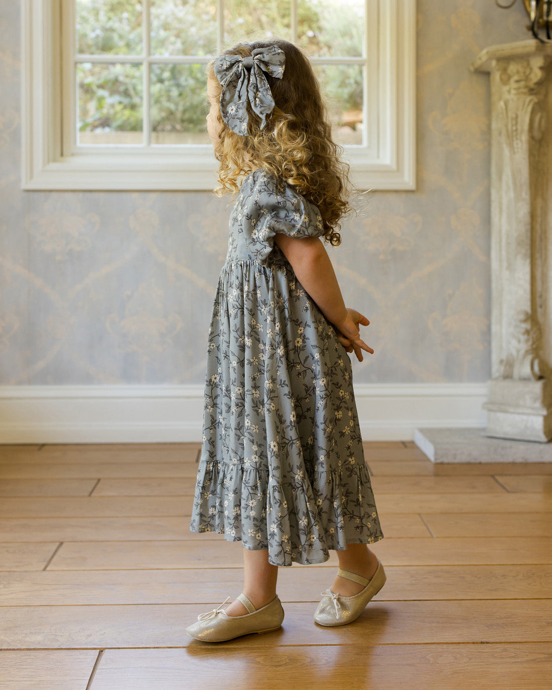 Noralee Augusta Dress - French Blue Floral