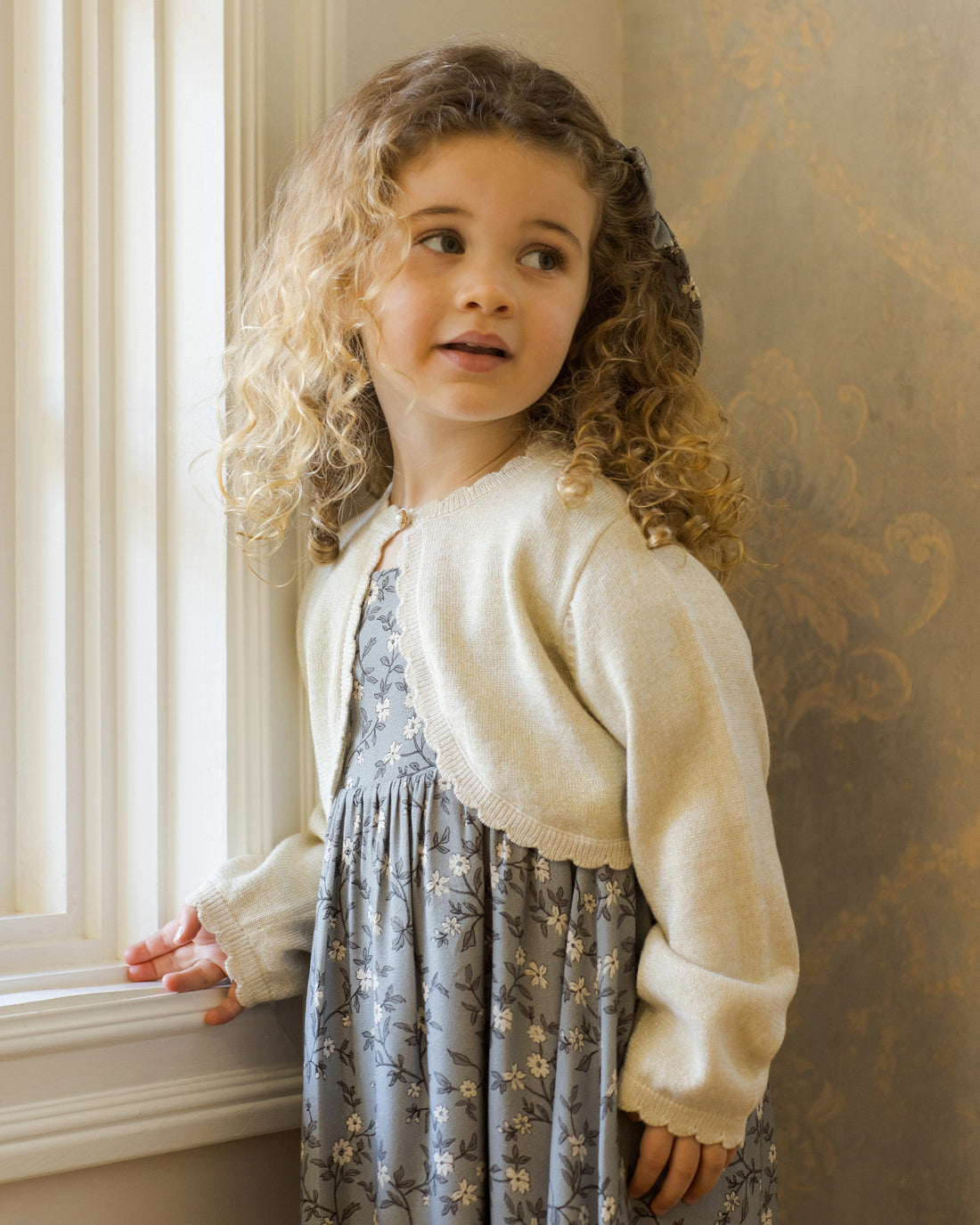 Noralee Bolero Sweater - Champagne