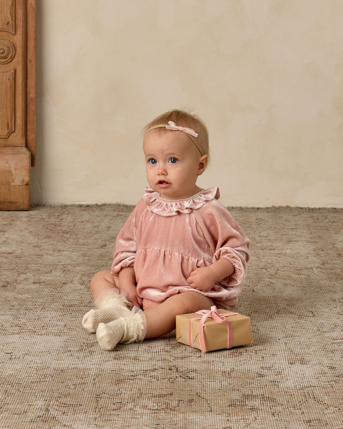 Noralee Adeline Romper - Rose