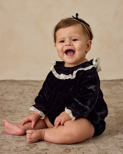 Noralee Adeline Romper - Black