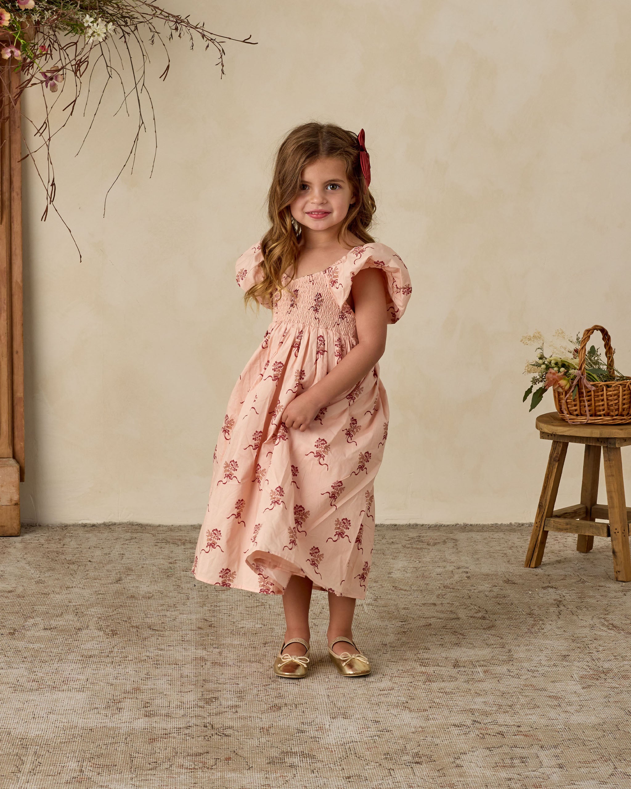 Noralee Hazel Dress - Vintage Ruby