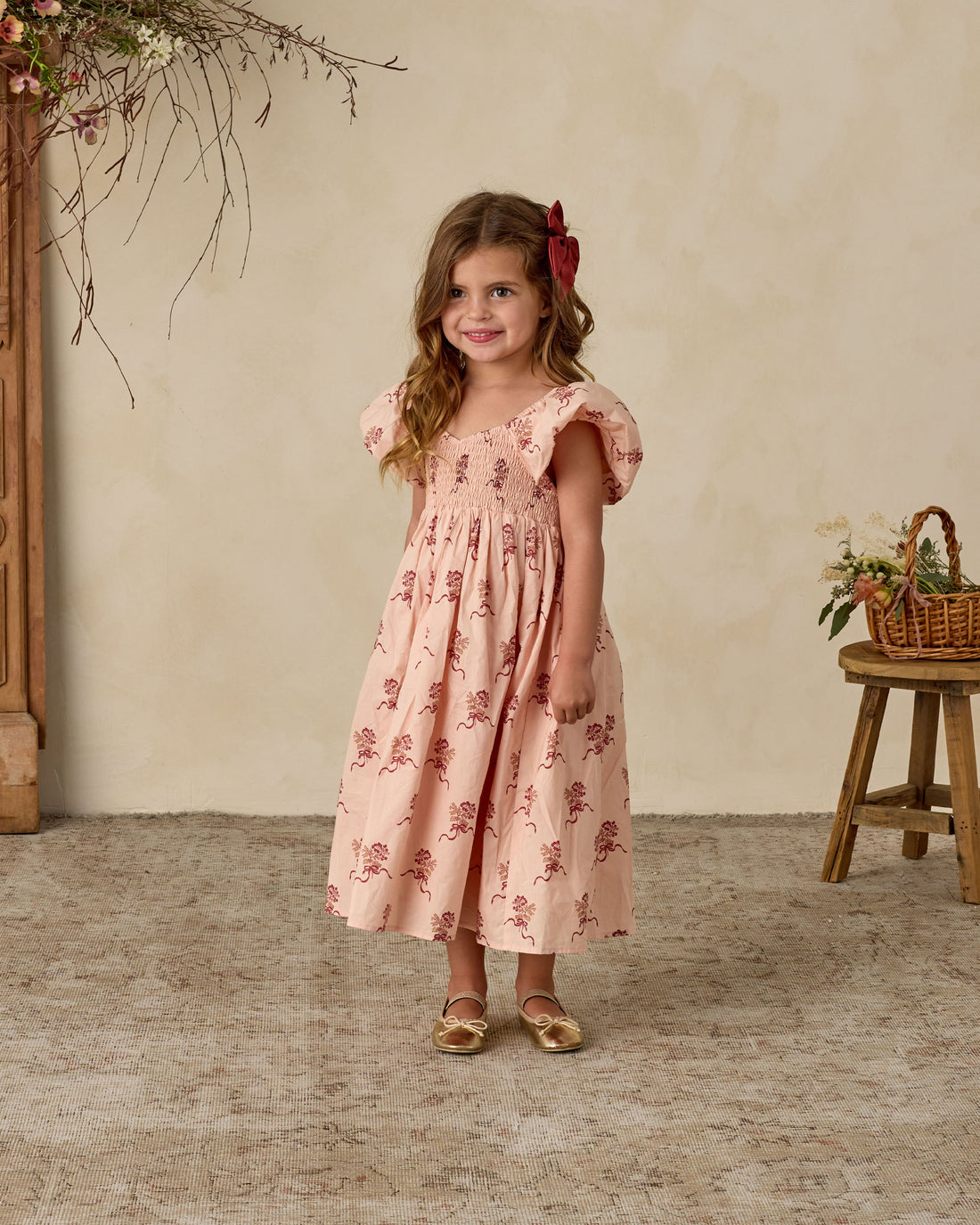 Noralee Hazel Dress - Vintage Ruby