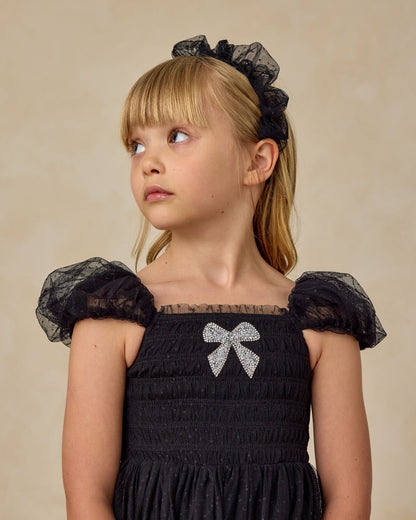 Noralee Gathered Headband - Black