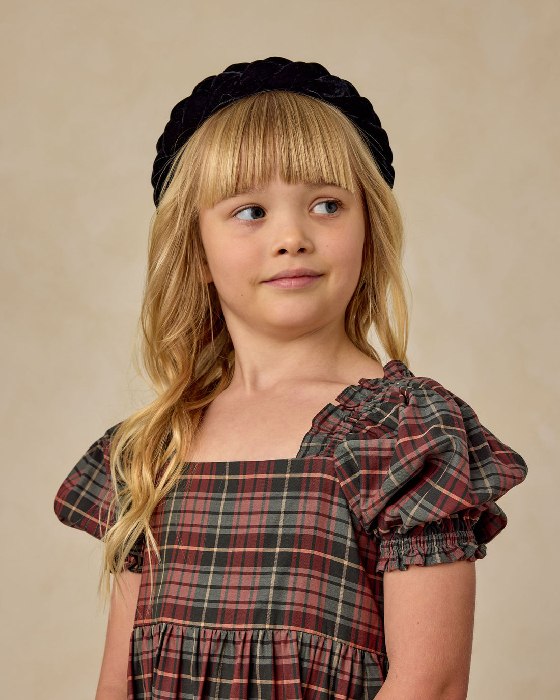 Noralee Braided Headband - Black