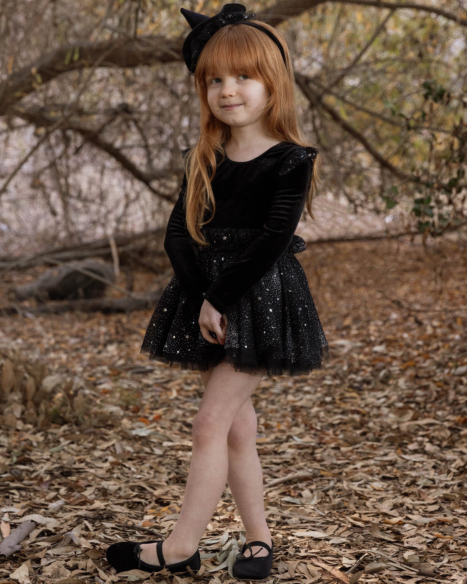 Noralee Witch Hat Headband - Black