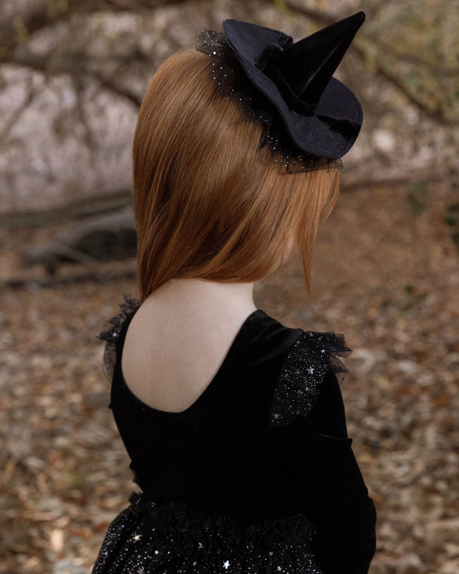 Noralee Witch Hat Headband - Black