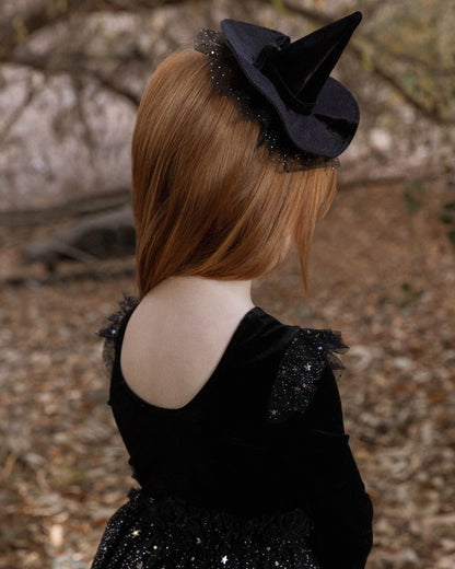 Noralee Witch Hat Headband - Black