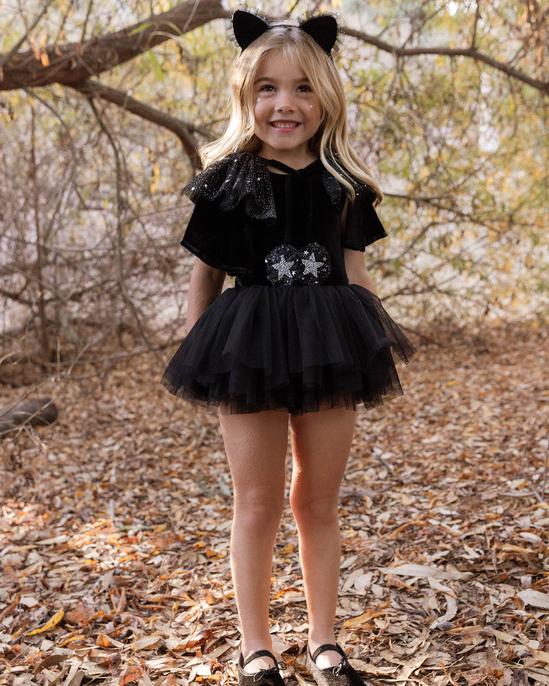 Noralee Ruffled Collar - Night Sky
