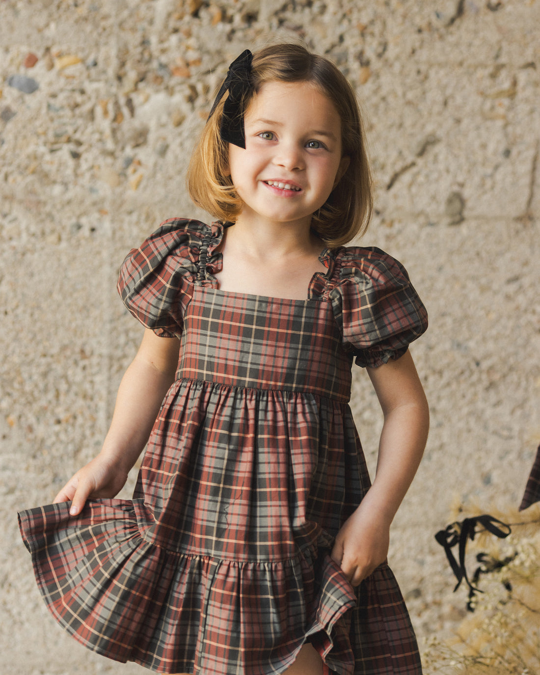 Noralee Louella Dress - Winter Tartan