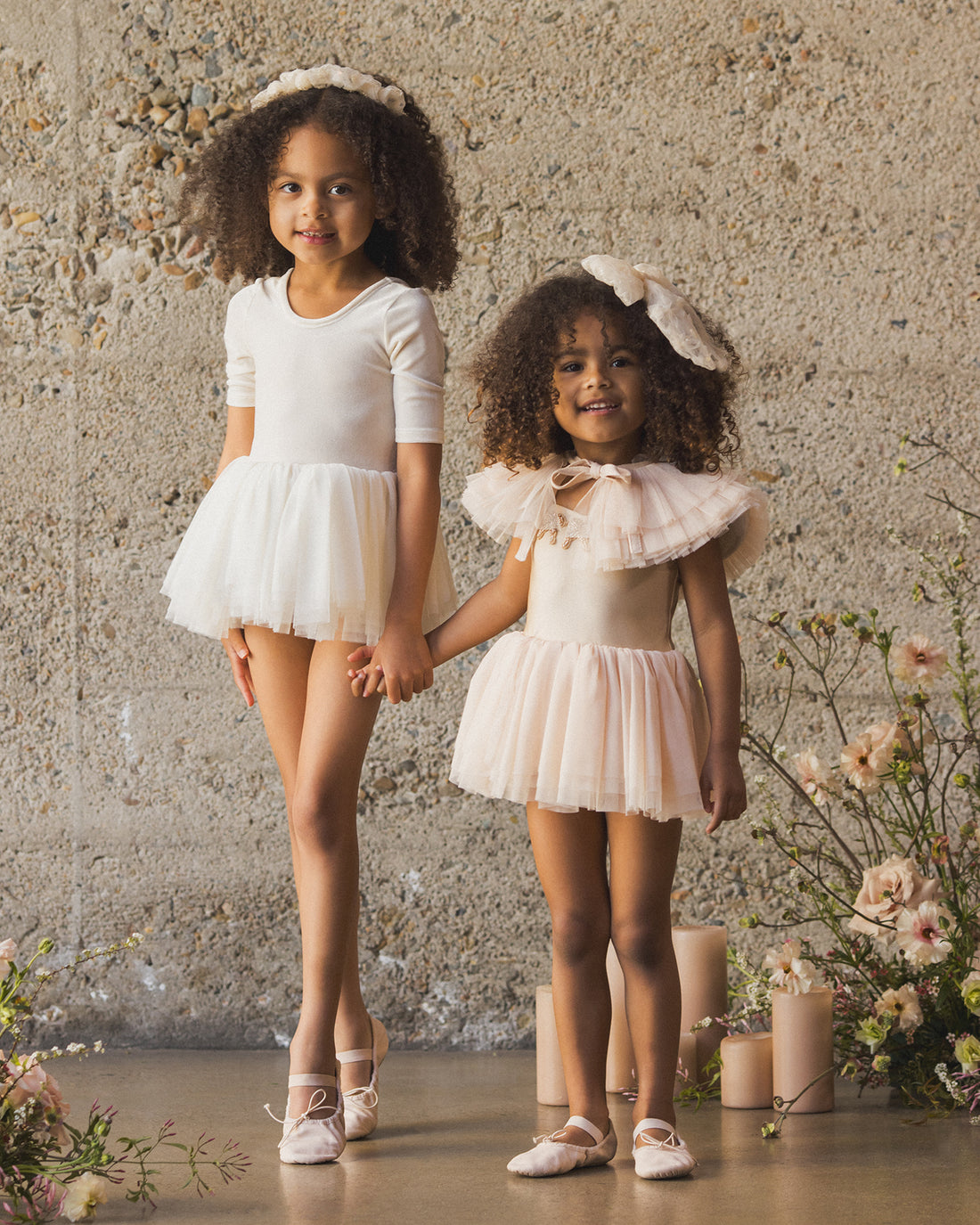 Noralee Ruffle Tulle Collar - Antique