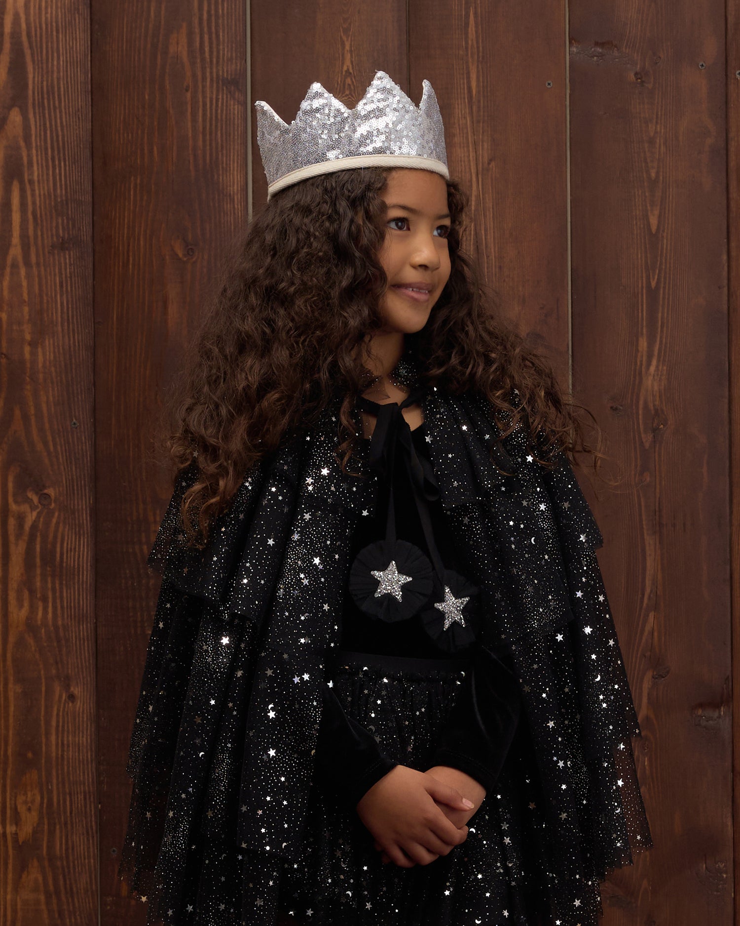 Noralee Tulle Cape - Black