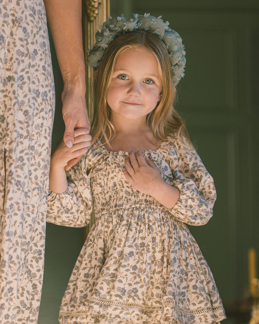 Noralee Elodie Dress - Blue Garden