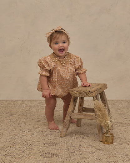Noralee Maddie Romper - Golden Meadow
