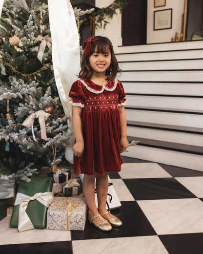 Noralee Elizabeth Dress - Ruby