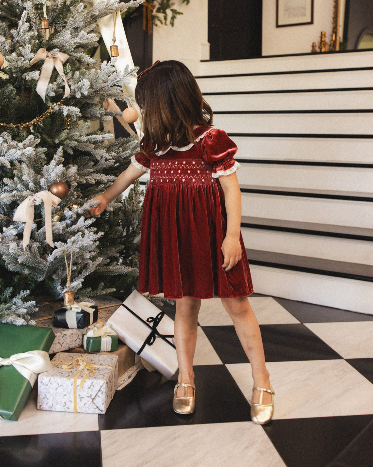 Noralee Elizabeth Dress - Ruby
