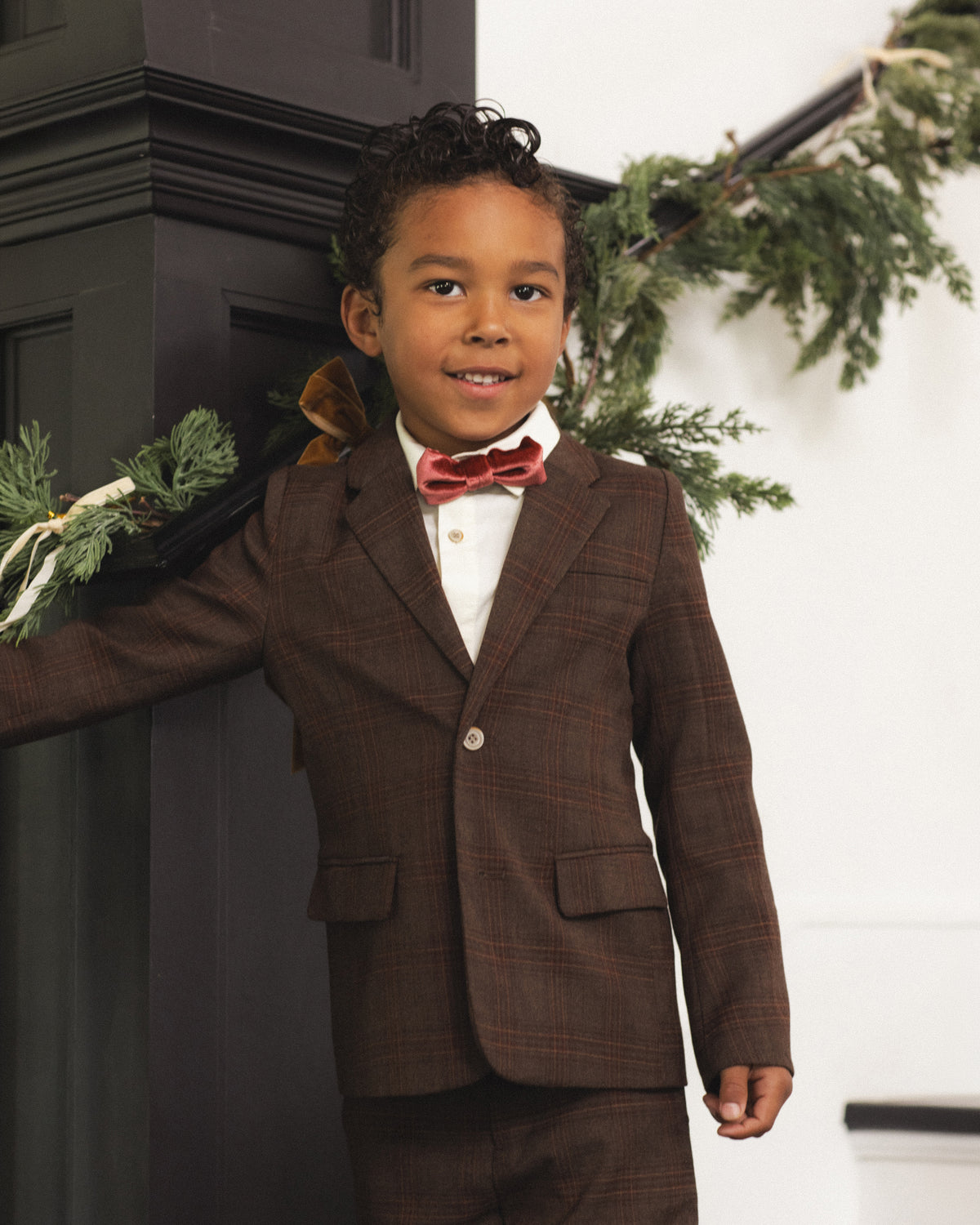 Noralee Sebastian Blazer - Heathered Plaid