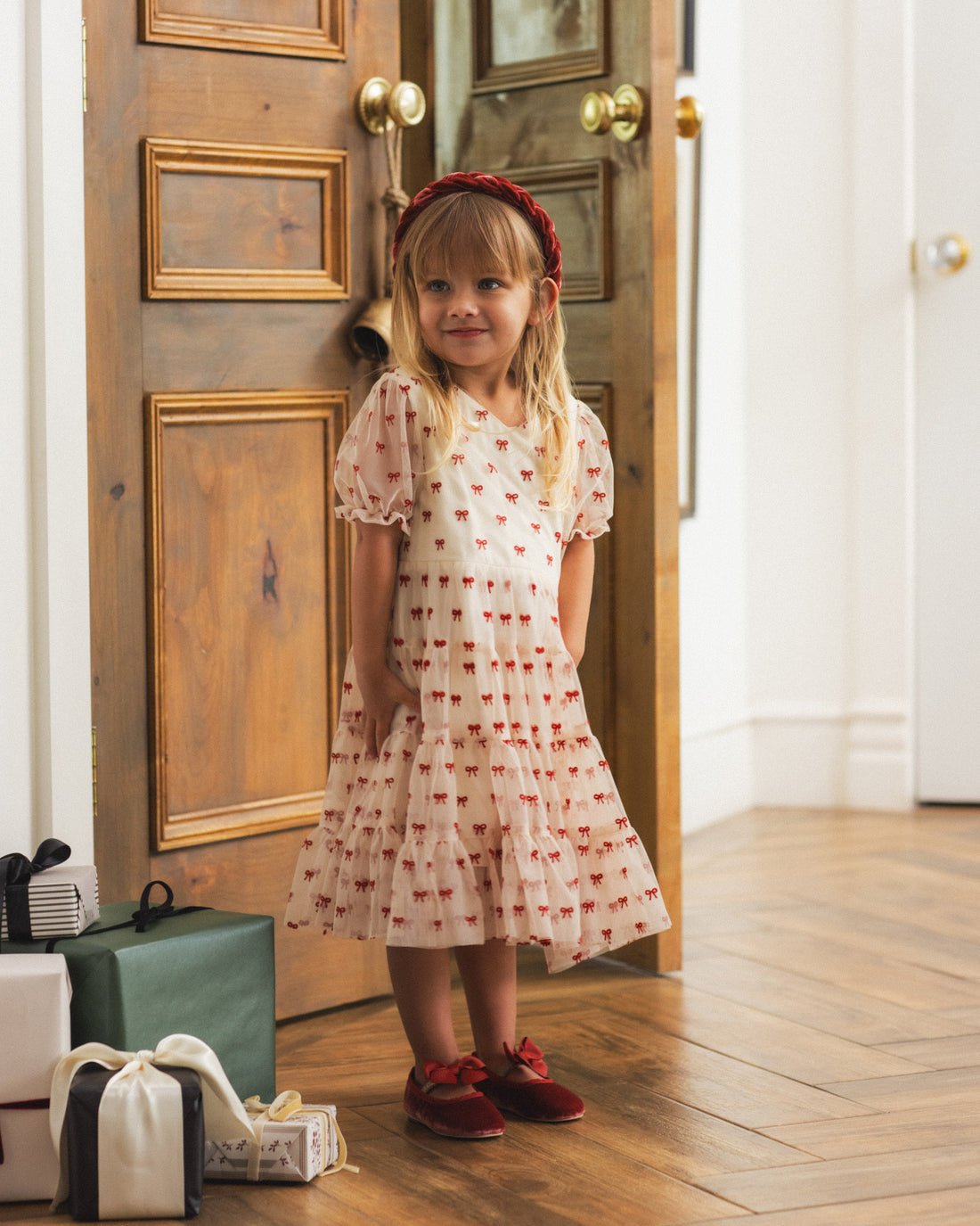 Noralee Dottie Dress - Ruby Bows