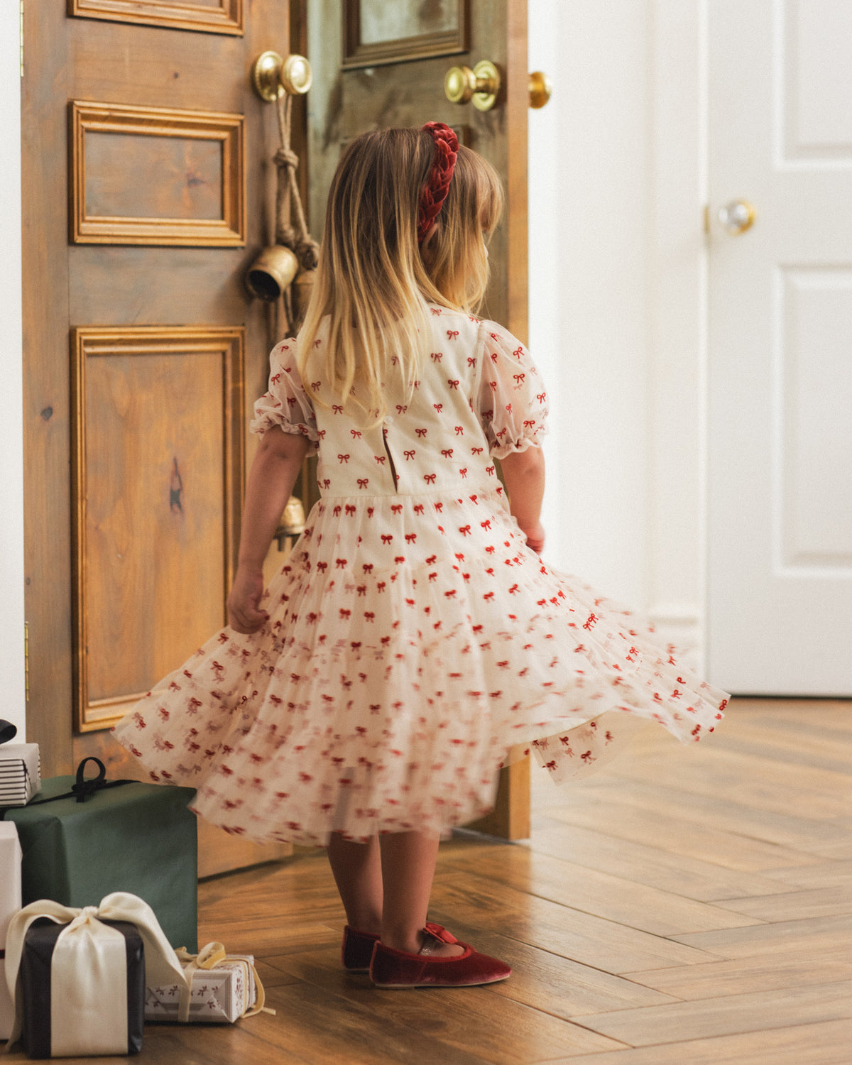 Noralee Dottie Dress - Ruby Bows