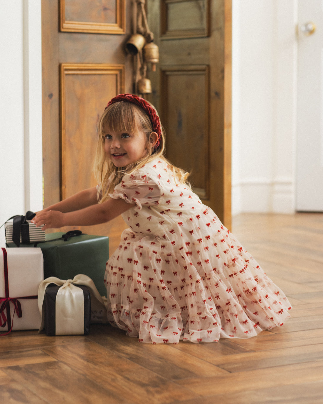 Noralee Dottie Dress - Ruby Bows