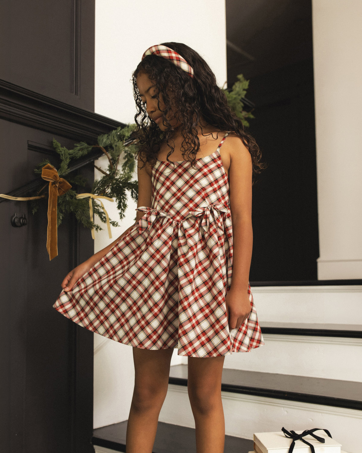 Noralee Betsy Dress - Holiday Tartan