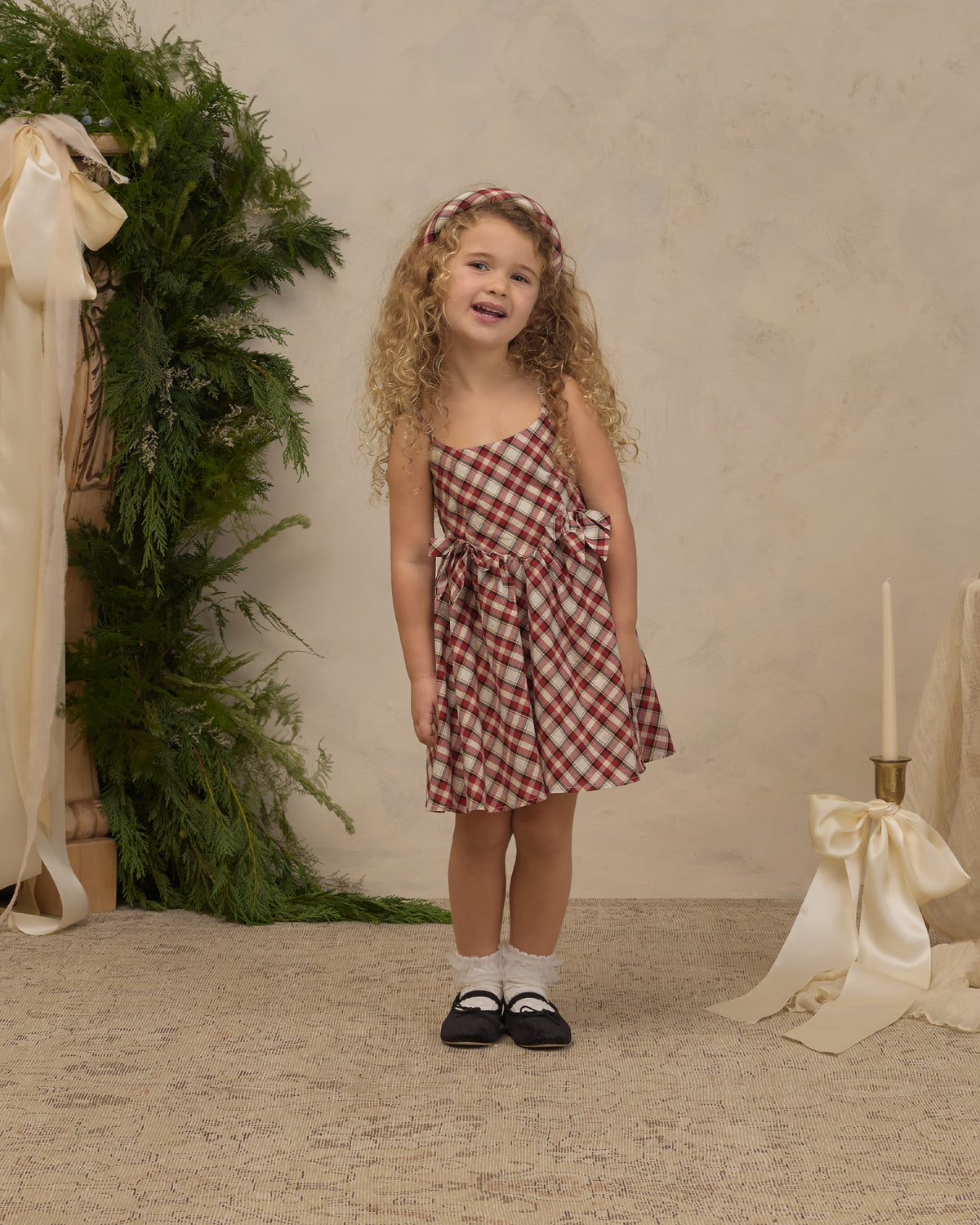 Noralee Betsy Dress - Holiday Tartan