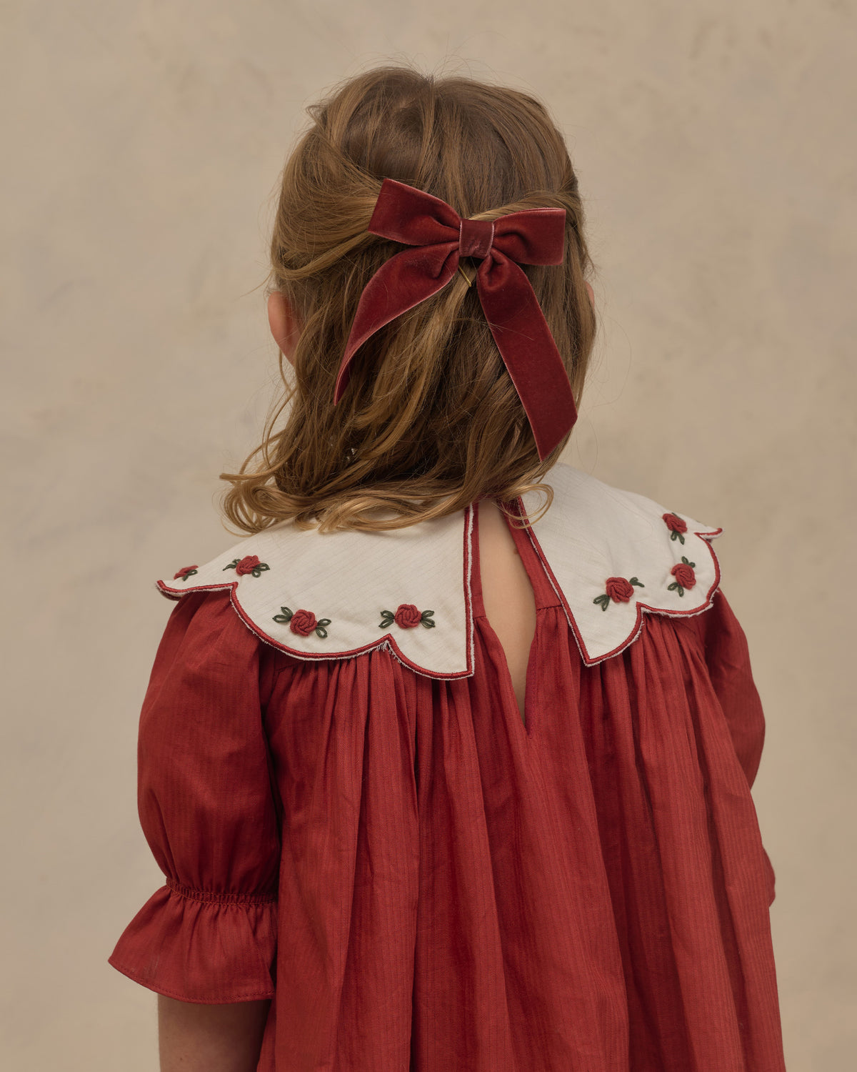 Noralee Velvet Bows Set - Green, Ruby