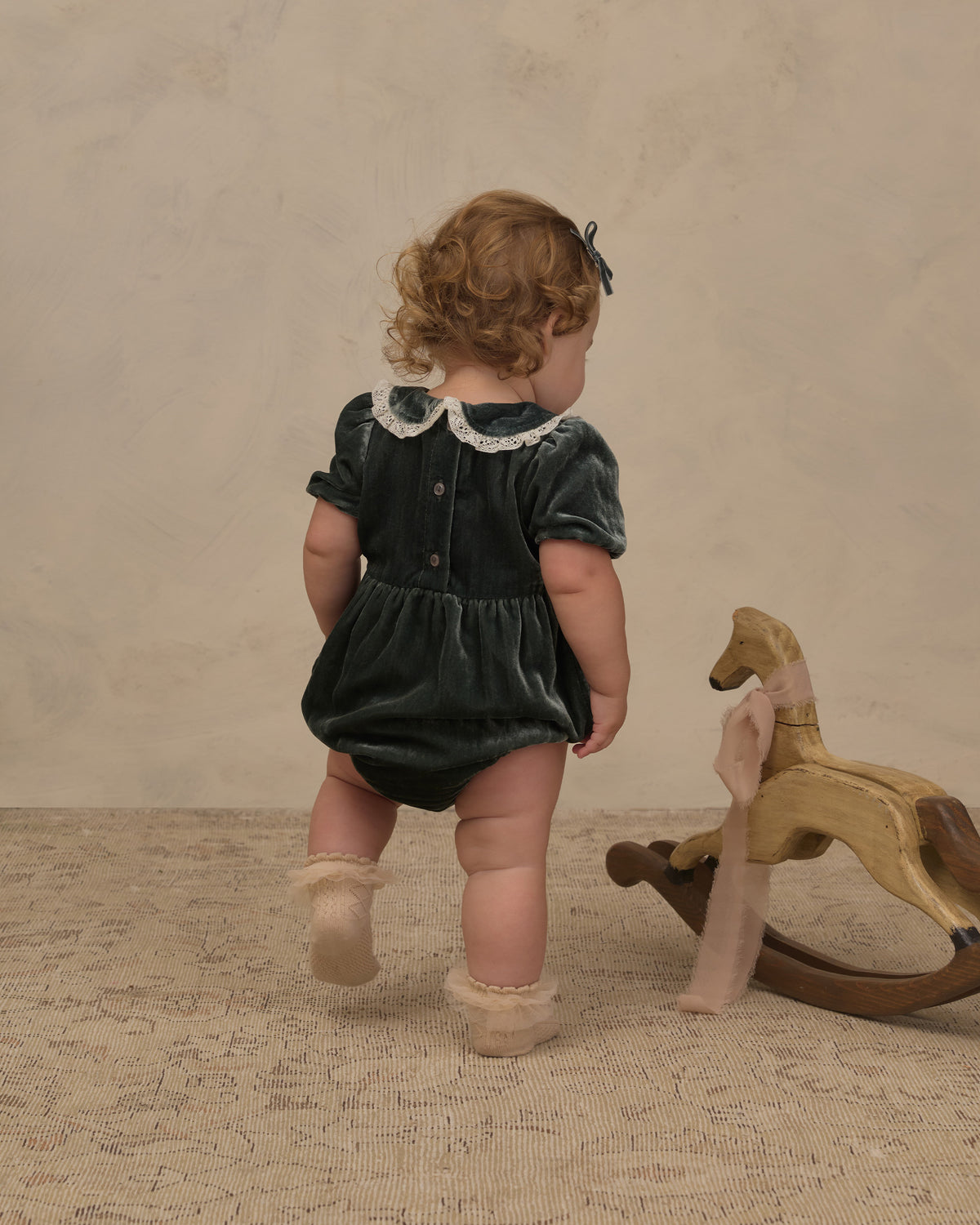 Noralee Elizabeth Romper - Green