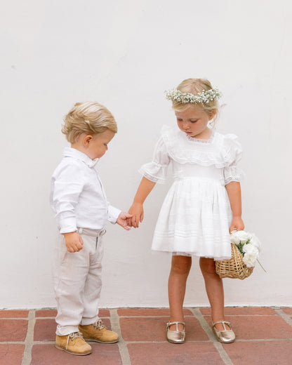 Noralee Kit Dress - White
