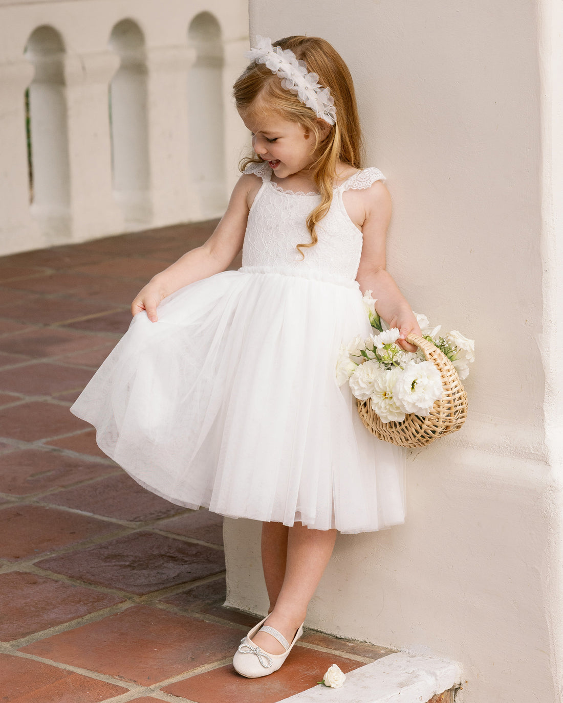 Noralee Pixie Headband - Ivory