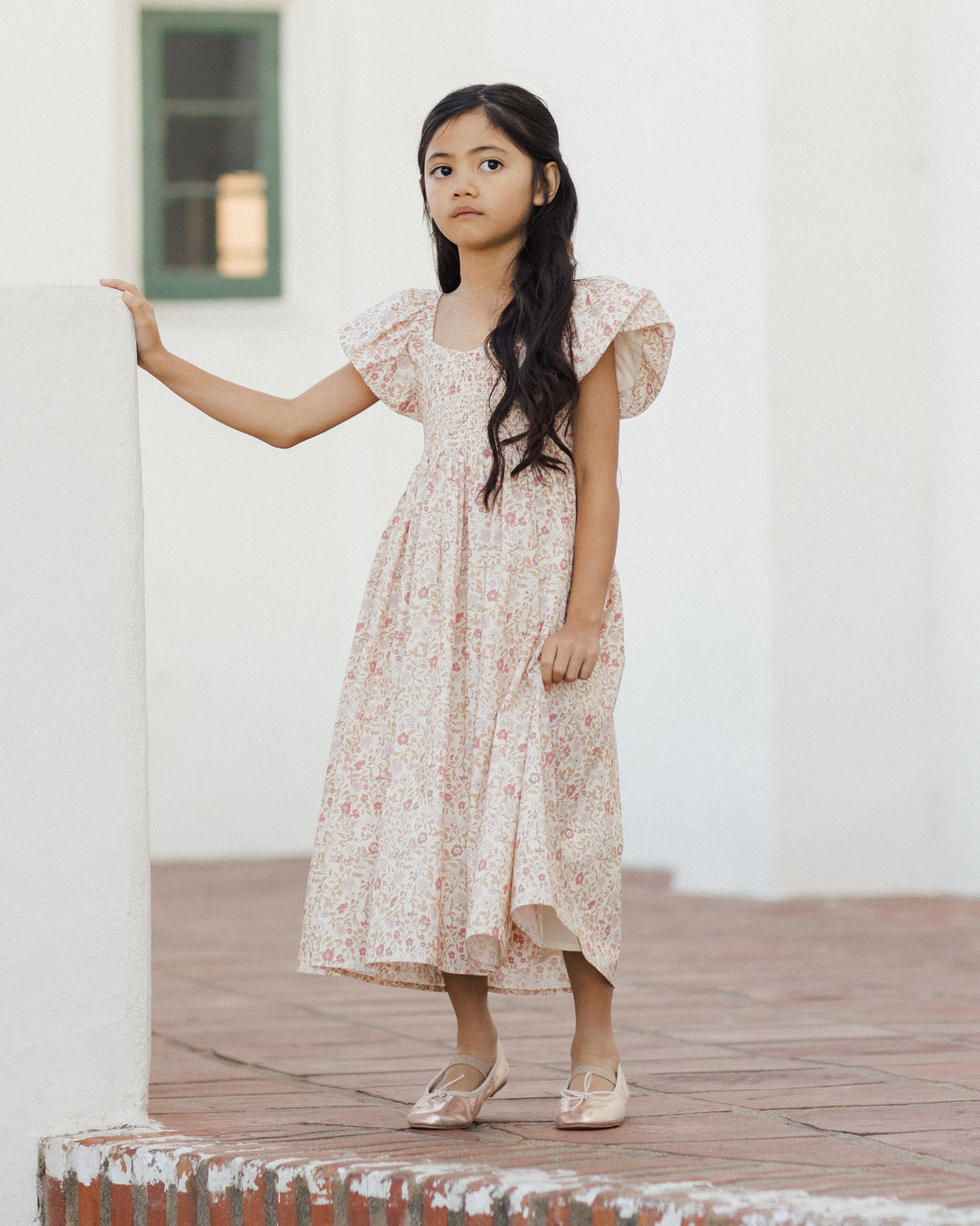 Noralee Hazel Dress - Blush Garden