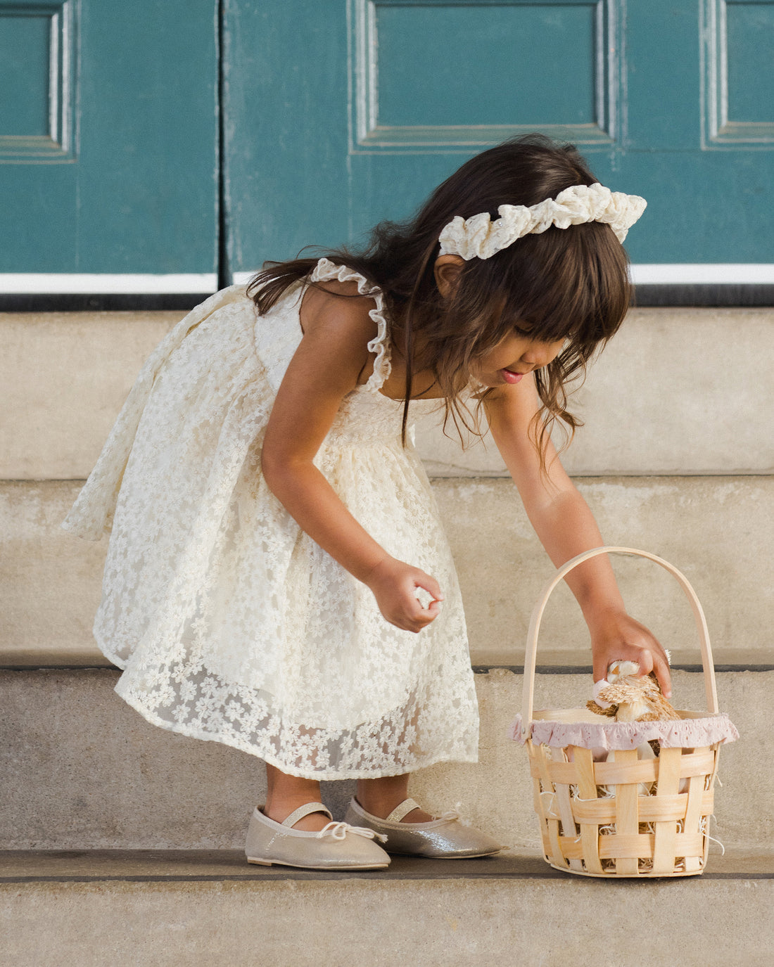 Noralee Mara Dress - Embroidered Daisy Tulle