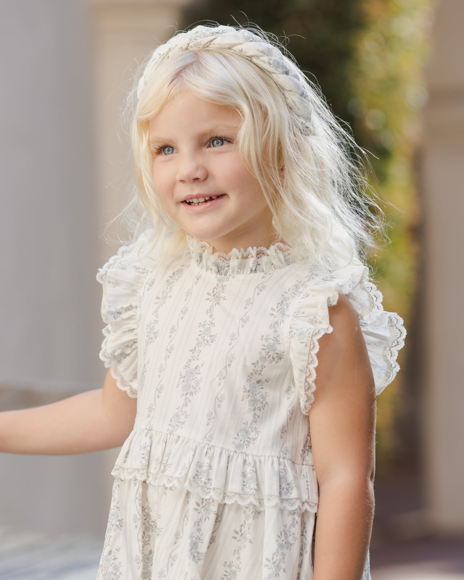 Noralee Alice Dress - French Floral Stripe