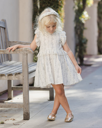 Noralee Alice Dress - French Floral Stripe