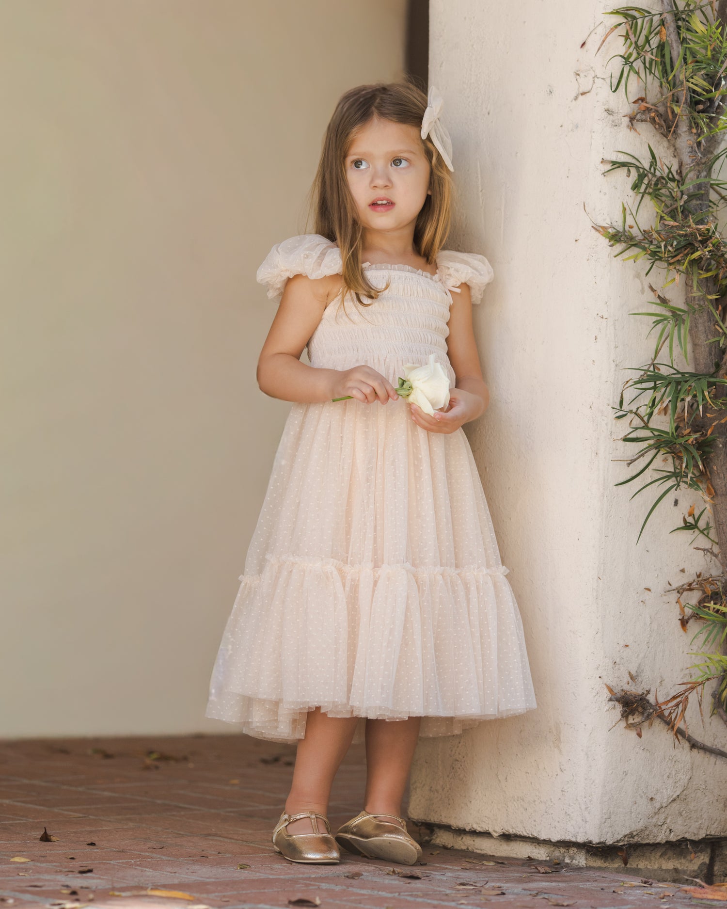 Noralee Clara Dress - Pearl