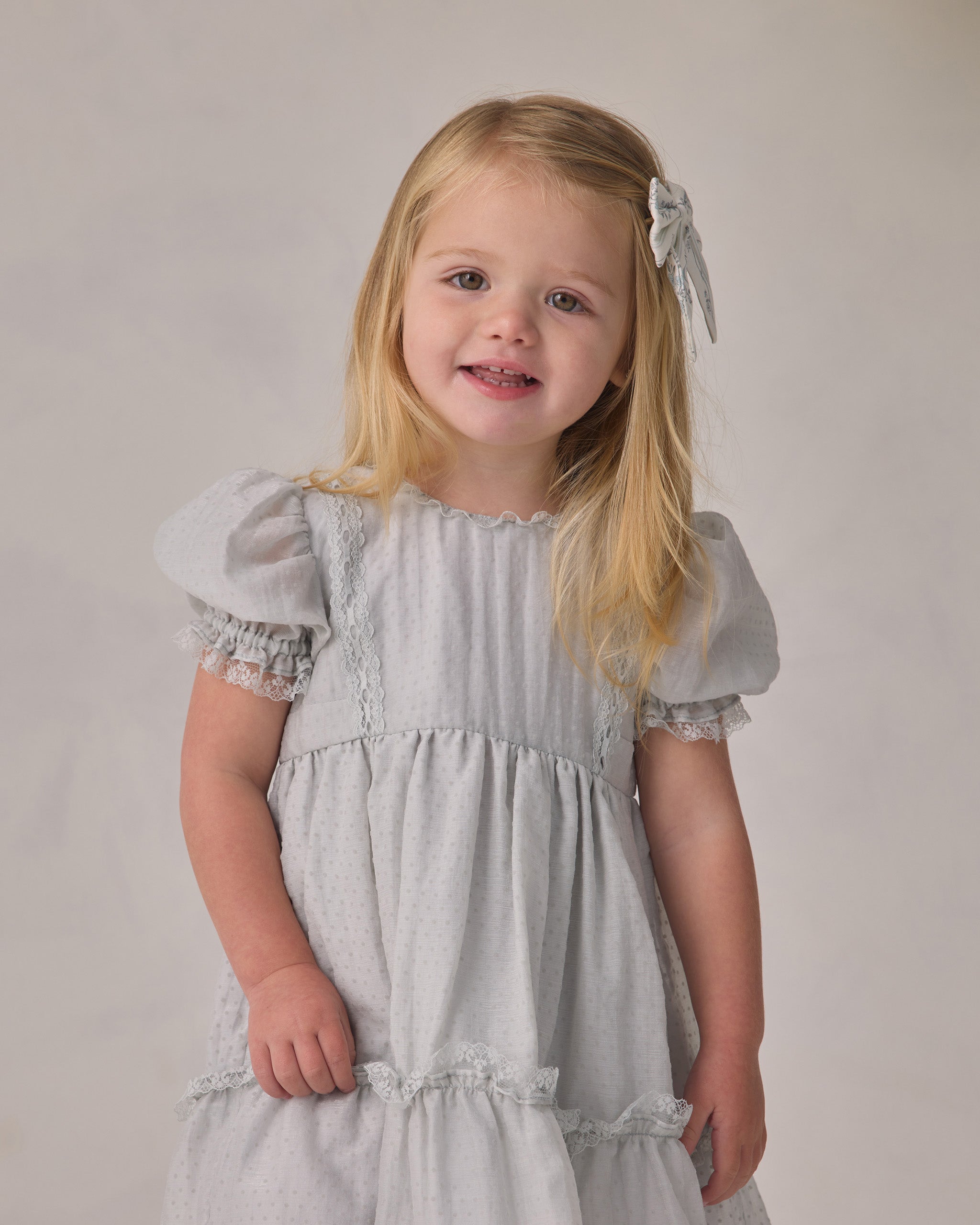 Noralee Norah Bow - French Floral Stripe