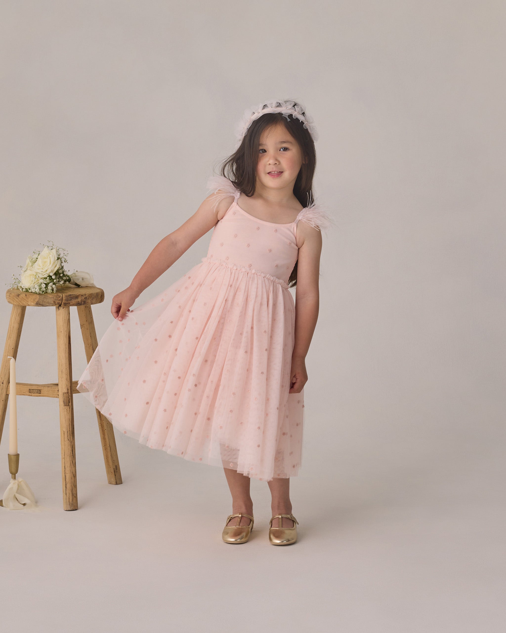 Noralee Poppy Dress - Blush