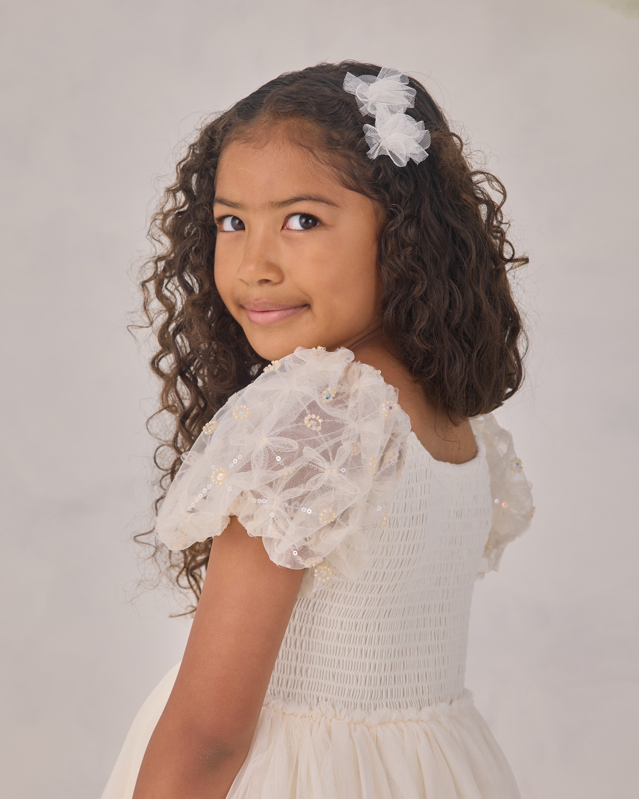 Noralee Pom Pom Pins - Ivory, Pearl