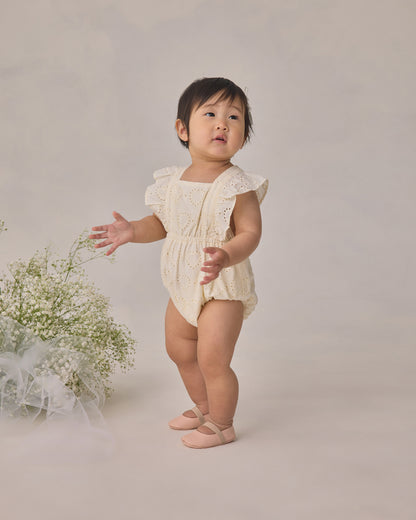 Noralee Lucy Romper - Ivory