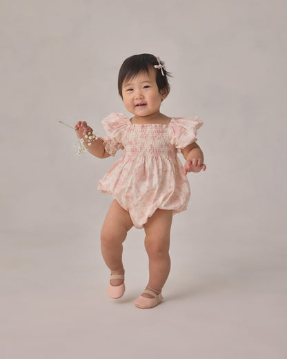 Noralee Hazel Romper - Blush English Rose
