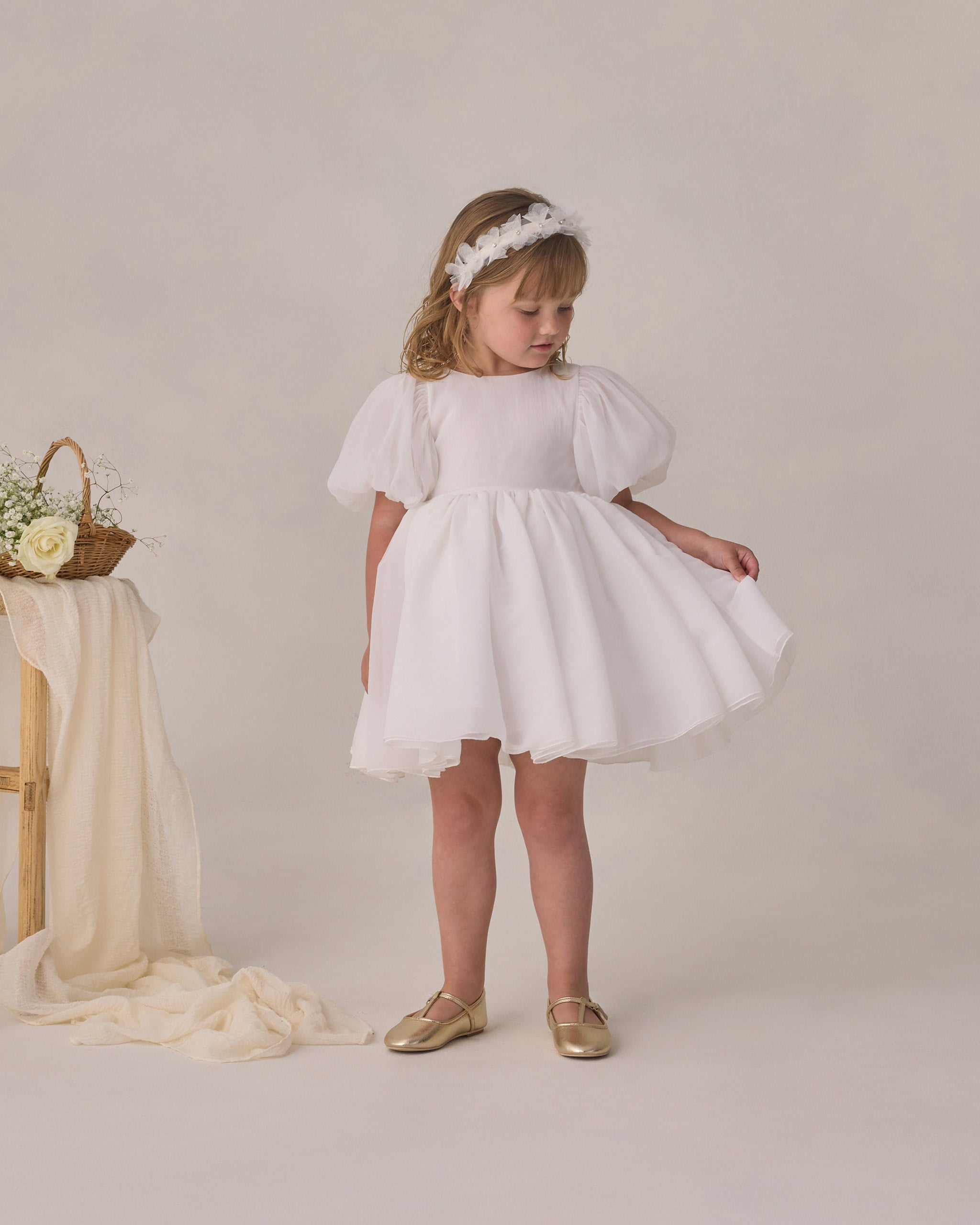 Noralee Pixie Headband - Ivory